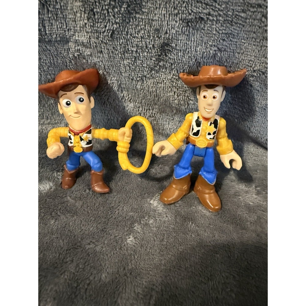 Toy Story Action Figurines Woody - Set of 2 Pixar Animations